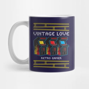 Vintage Love / Retro Gamer / Retro games / Vintage Design Mug